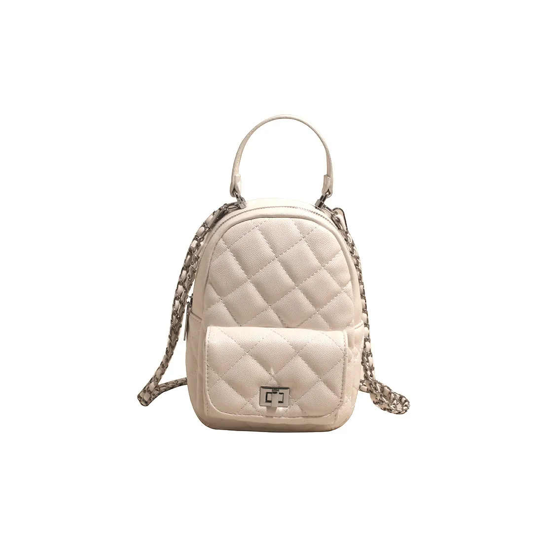 CAREELL ПУ (полиуретан) Рюкзак Стандартный Женский Белый Черный Розовый Светло-Синий