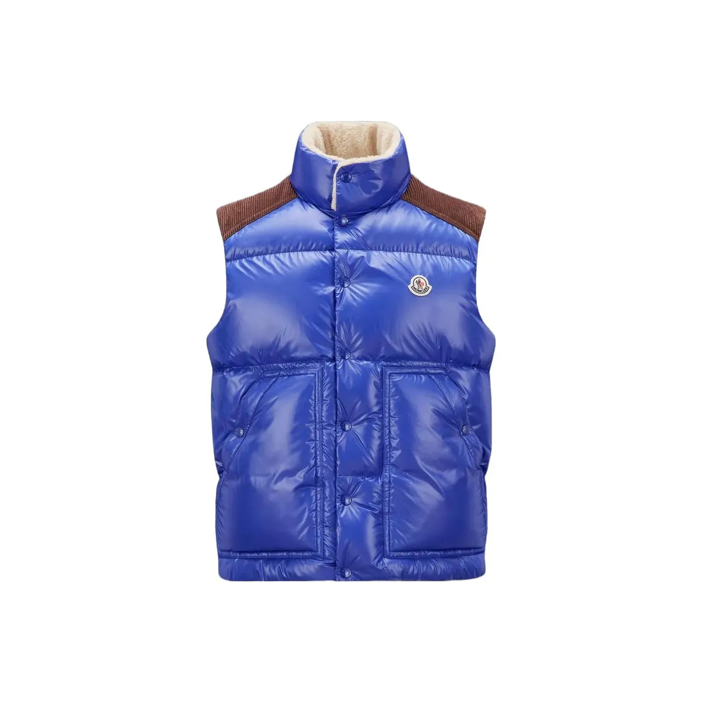 Moncler Down Vest Men's Blue