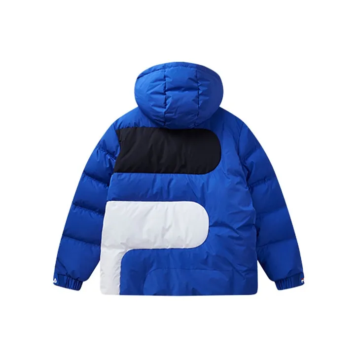 FILA Down Jackets Men's Cobalt Blue