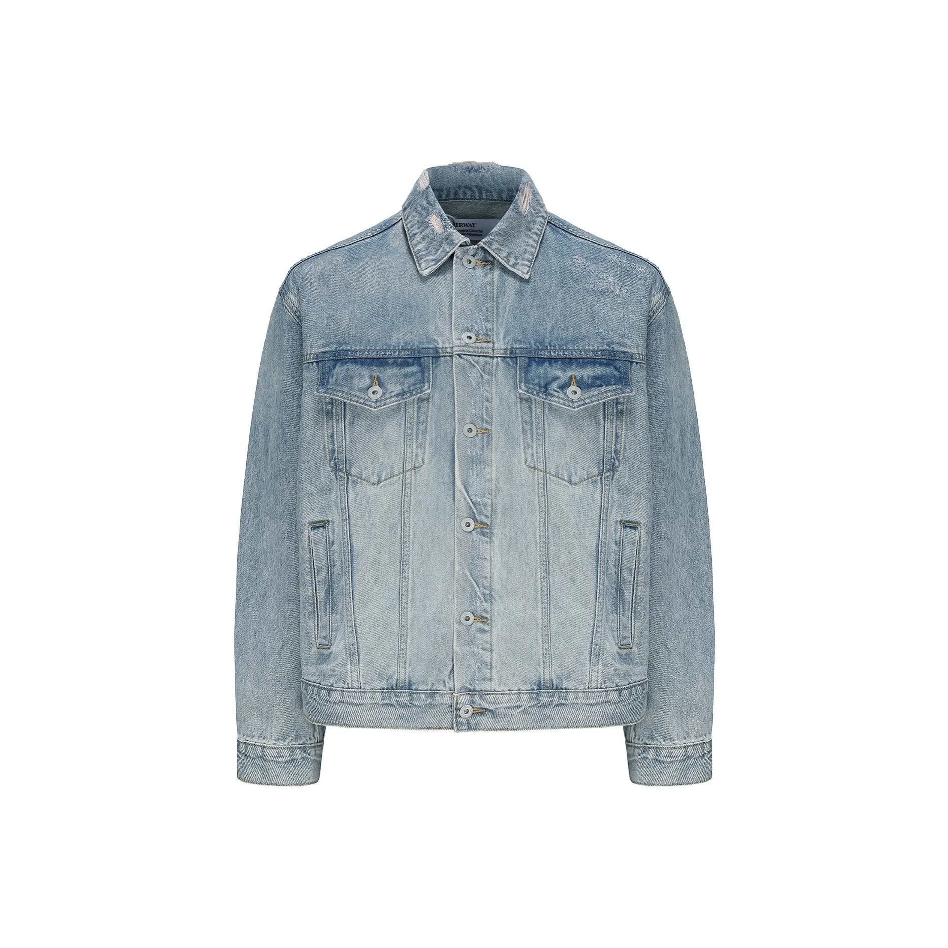 AIRWAY Denim Jacket Unisex Light Blue