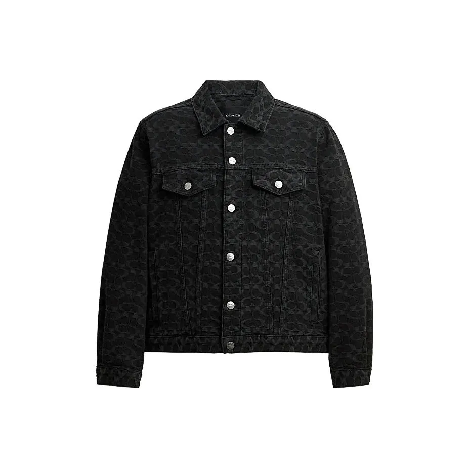 COACH FW23 Jackets Coats Men's Black