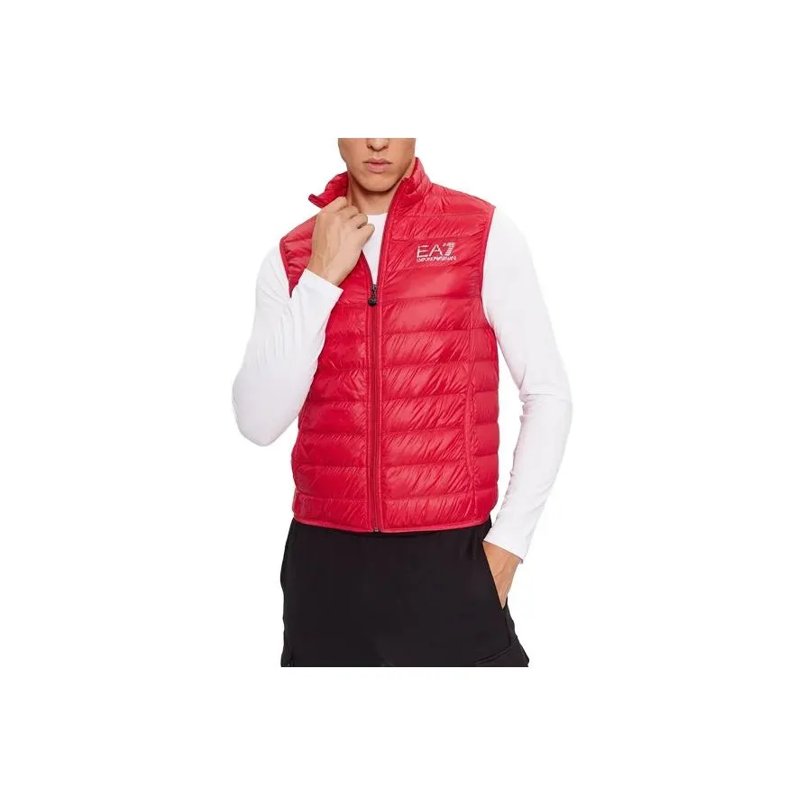 EMPORIO ARMANI Down Vest Men's Red