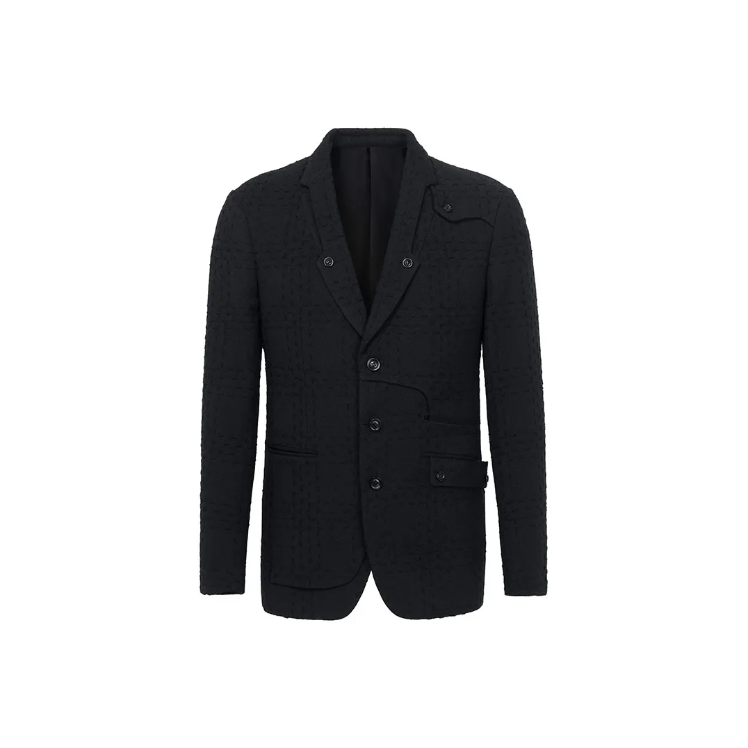 ANDREW MACKENZIE Business Suit Men's Black