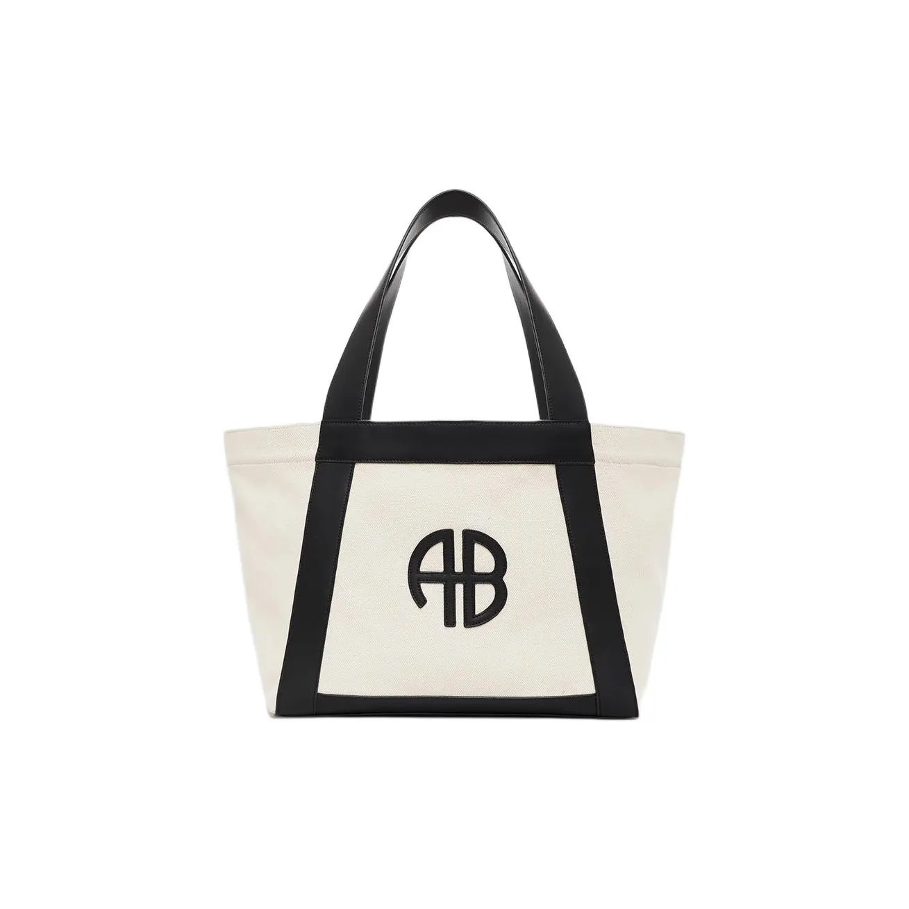 Anine Bing Хлопок Тоут Сумка Сумка для покупок Сумка Обычная Женская Светлый Бежевый