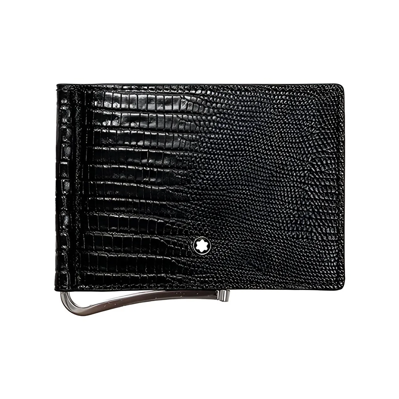 MONTBLANC Кожа Кошелек Держатель для карт кошелек Мужской Черный