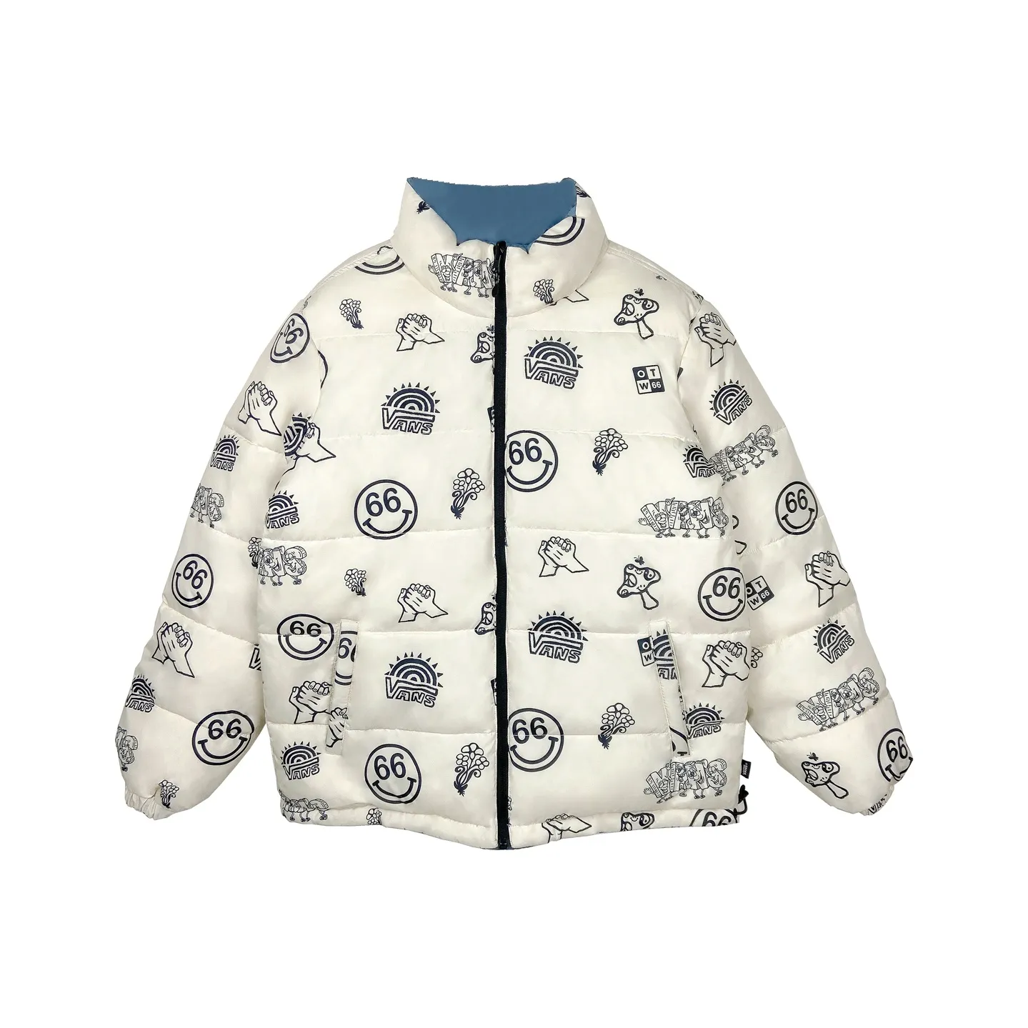 Vans Puffer Jackets Men's White