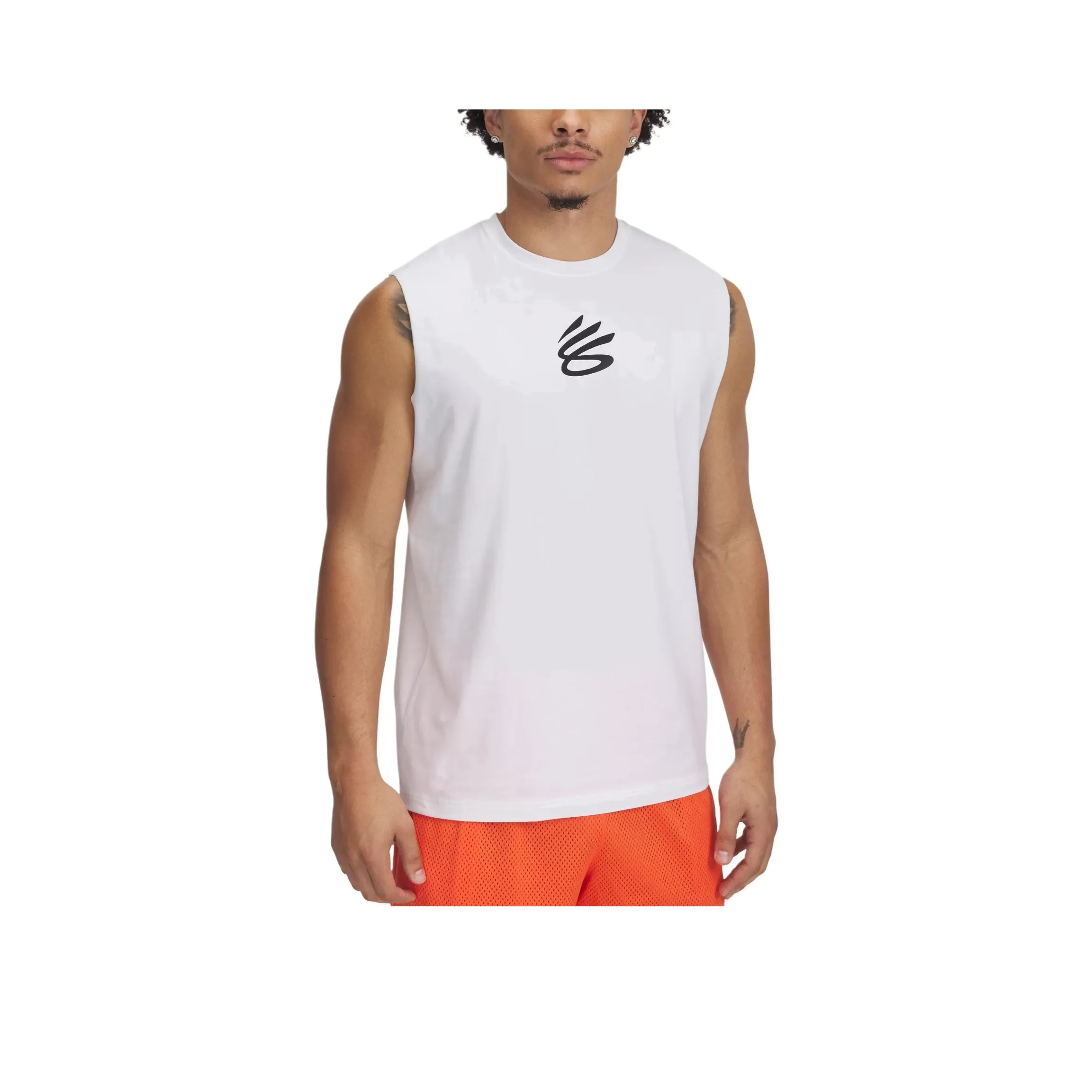 Under Armour Curry Майка Мужская Белая