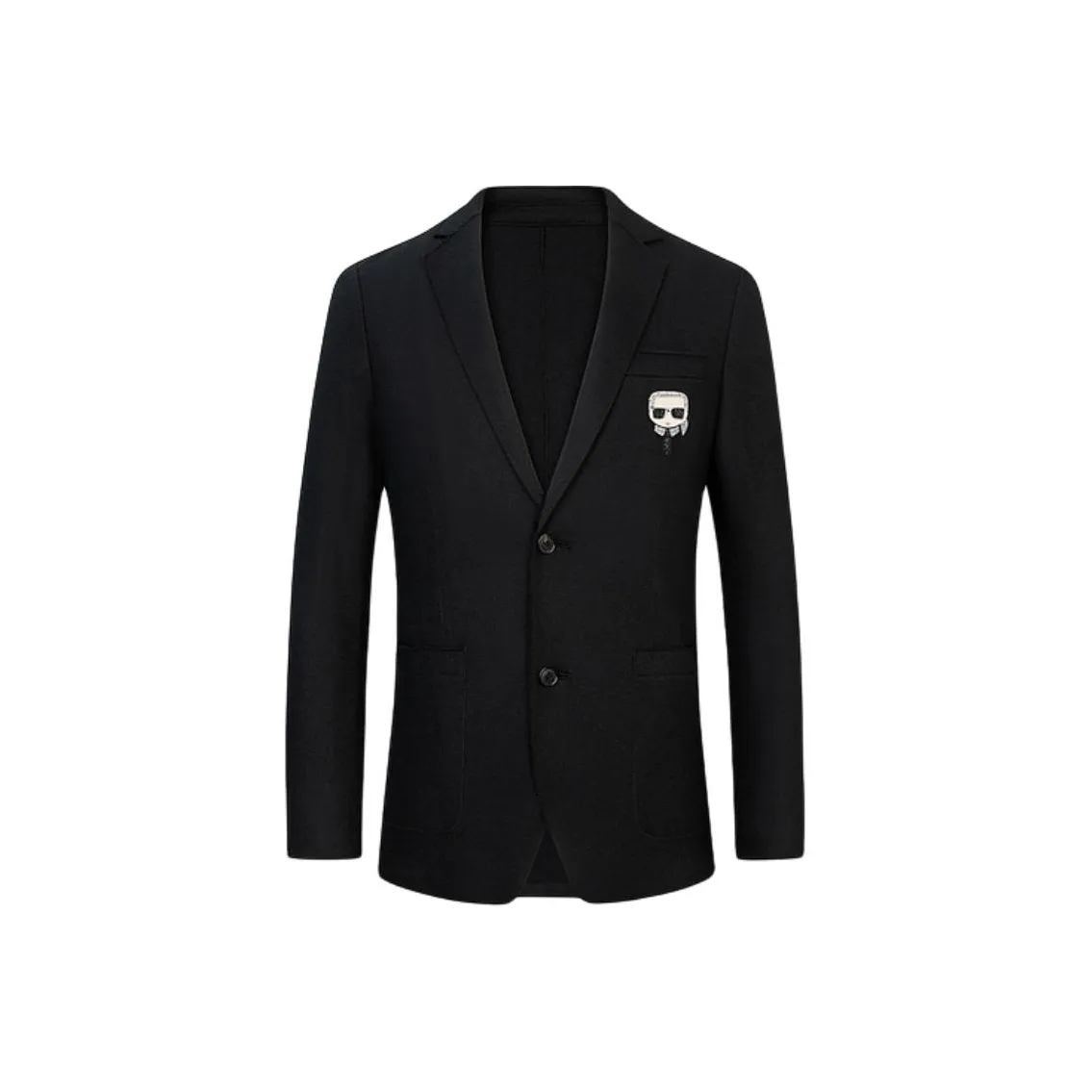 Karl Lagerfeld Бизнес-костюм Пальто Мужской Черный