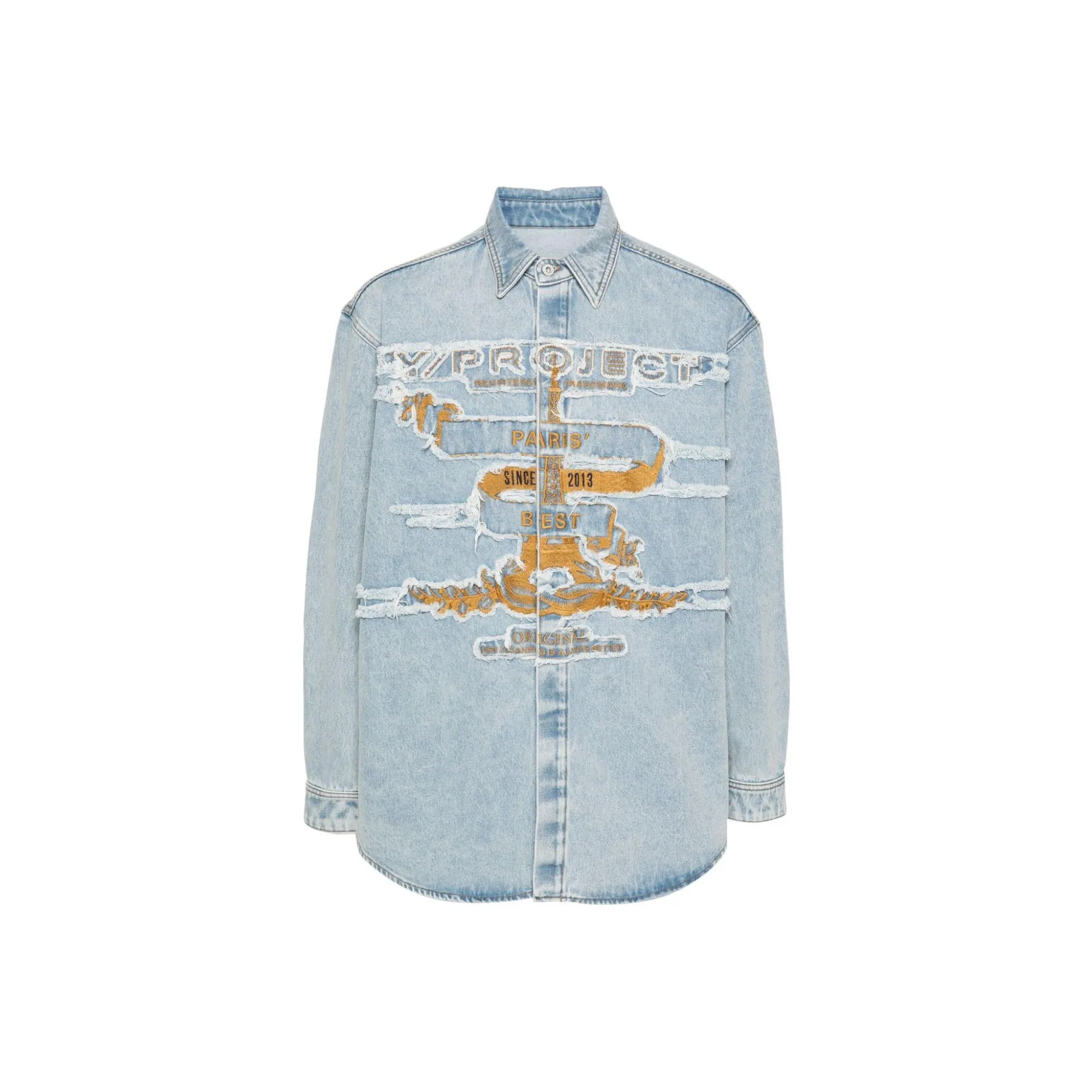Y/Project Paris Best Patch Denim Shirt ''