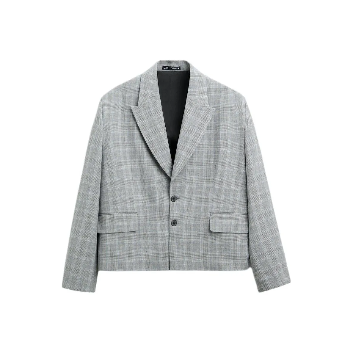 ZARA Серый Мужской Деловой костюм