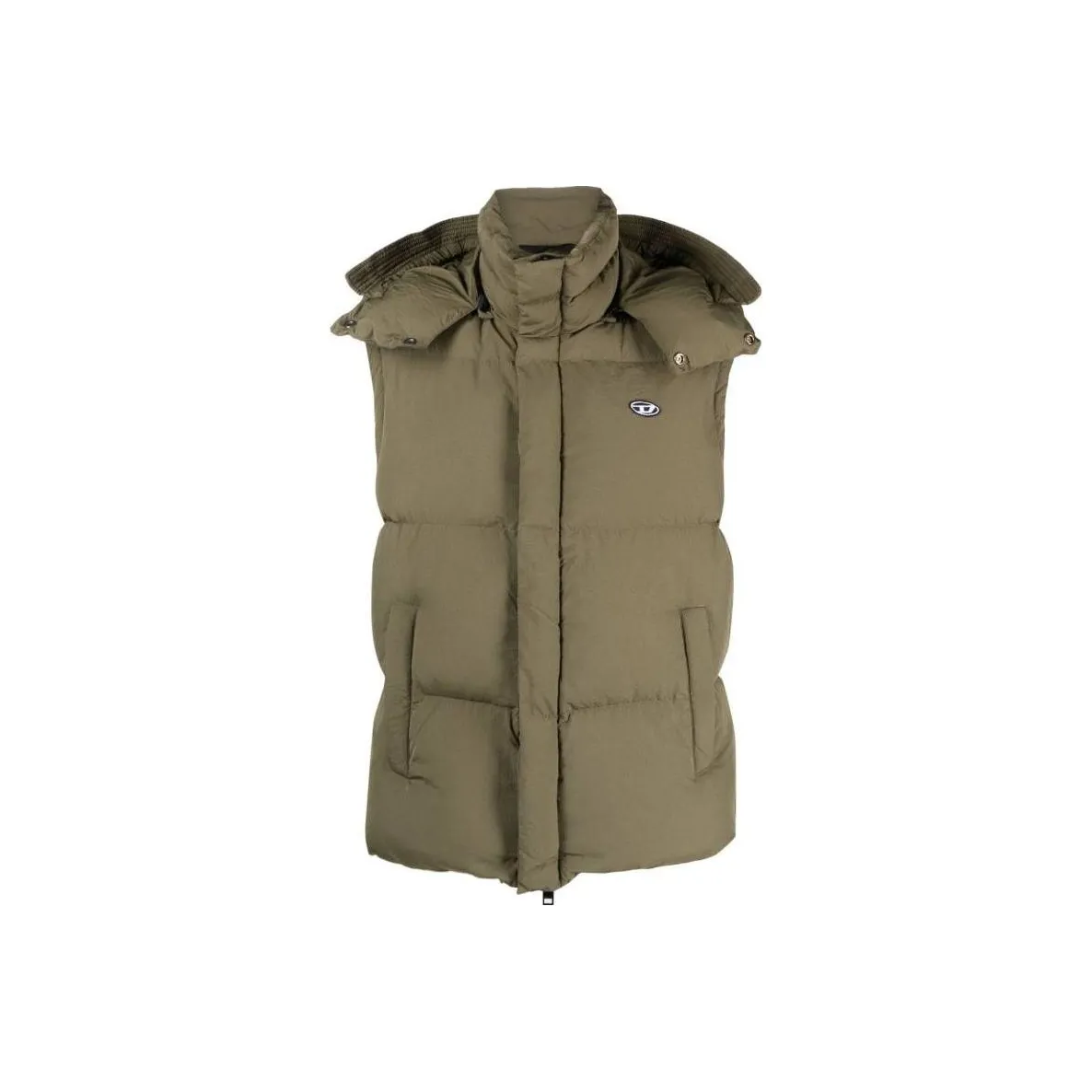 DIESEL Мужские Куртки Оливкового Цвета