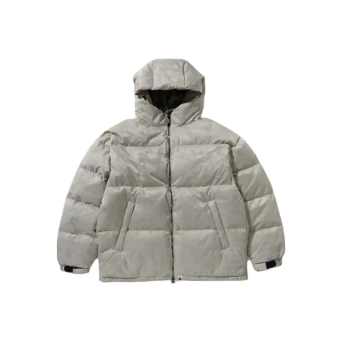 Bape Solid Camo Jacquard Down Jacket