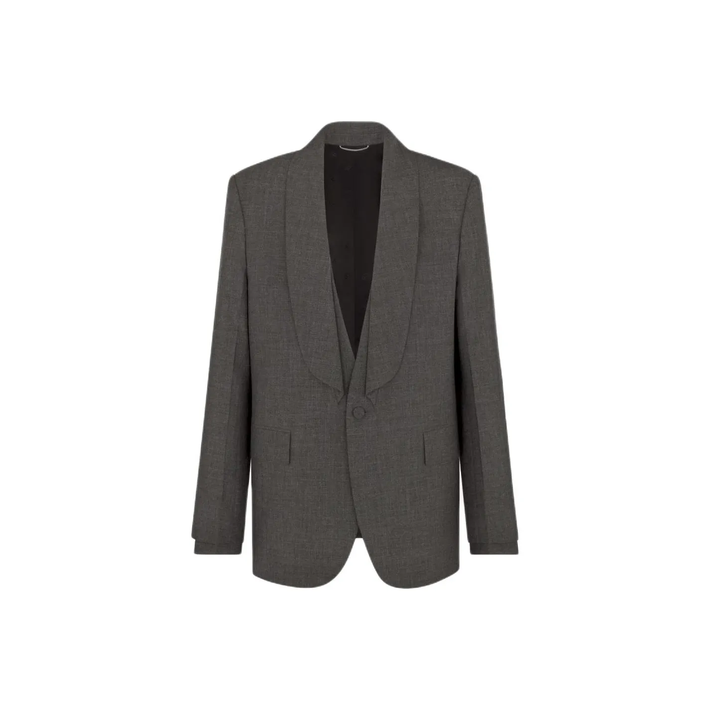DIOR Shawl Collar Oversized Jacket