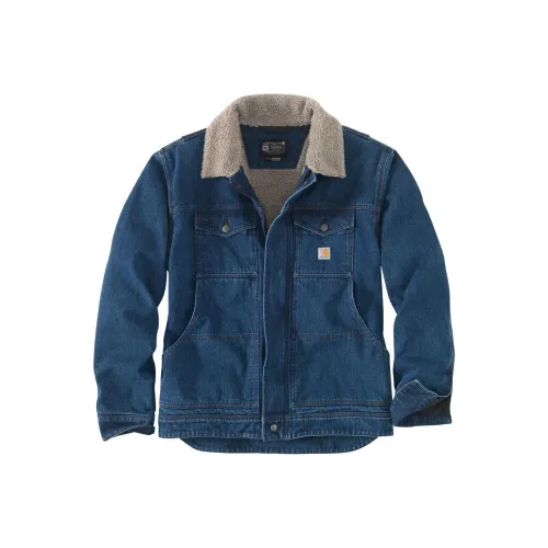 Carhartt Men Джинсовые куртки Бук/Синий