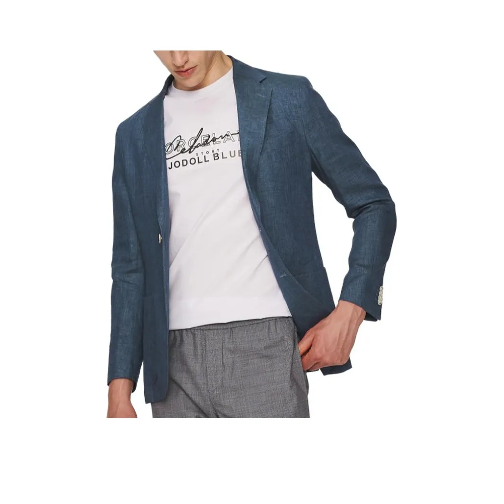 JODOLL Бизнес-костюм мужской пыльно-синий