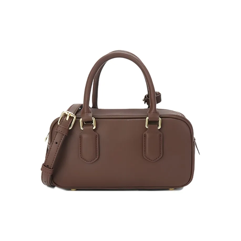 KAISER Коровья кожа Сумка Женская Черная Кофейная