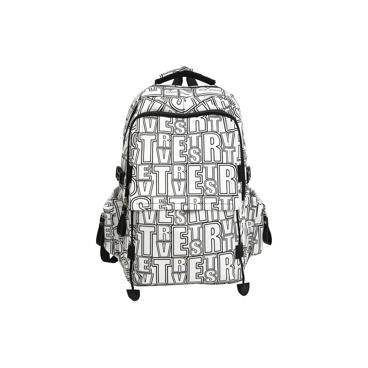 O'ROTA Nylon Backpack Unisex Multicolor