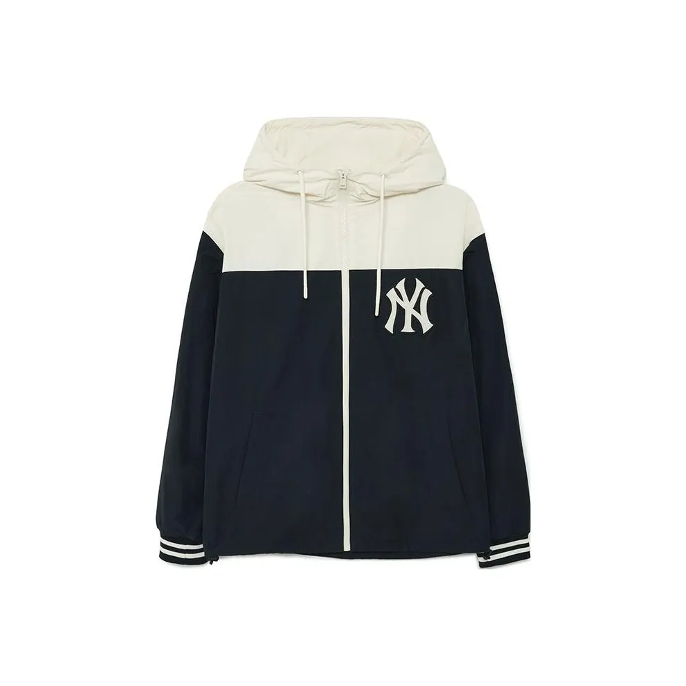MLB New York Yankees Windproof Windbreaker Men's Black