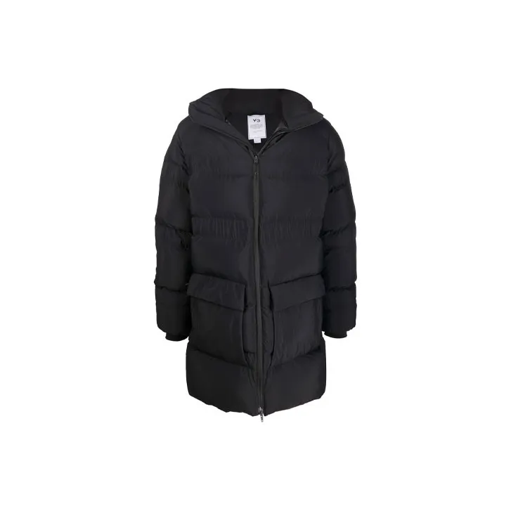 Y 3 Reberu Черный Мужской Пуховик