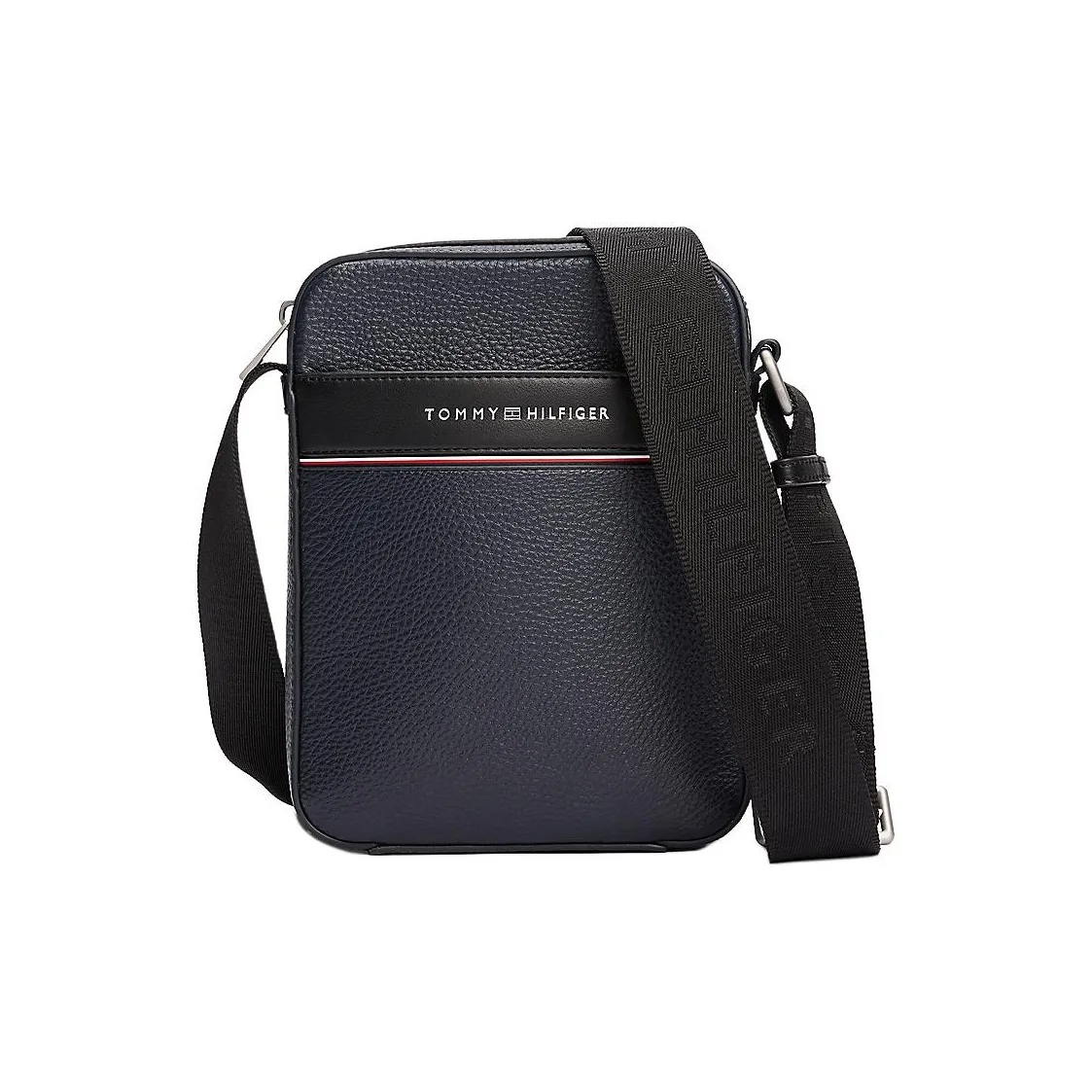 Tommy Hilfiger Polyurethane Shoulder Bag Crossbody Bag Men's Marine Blue