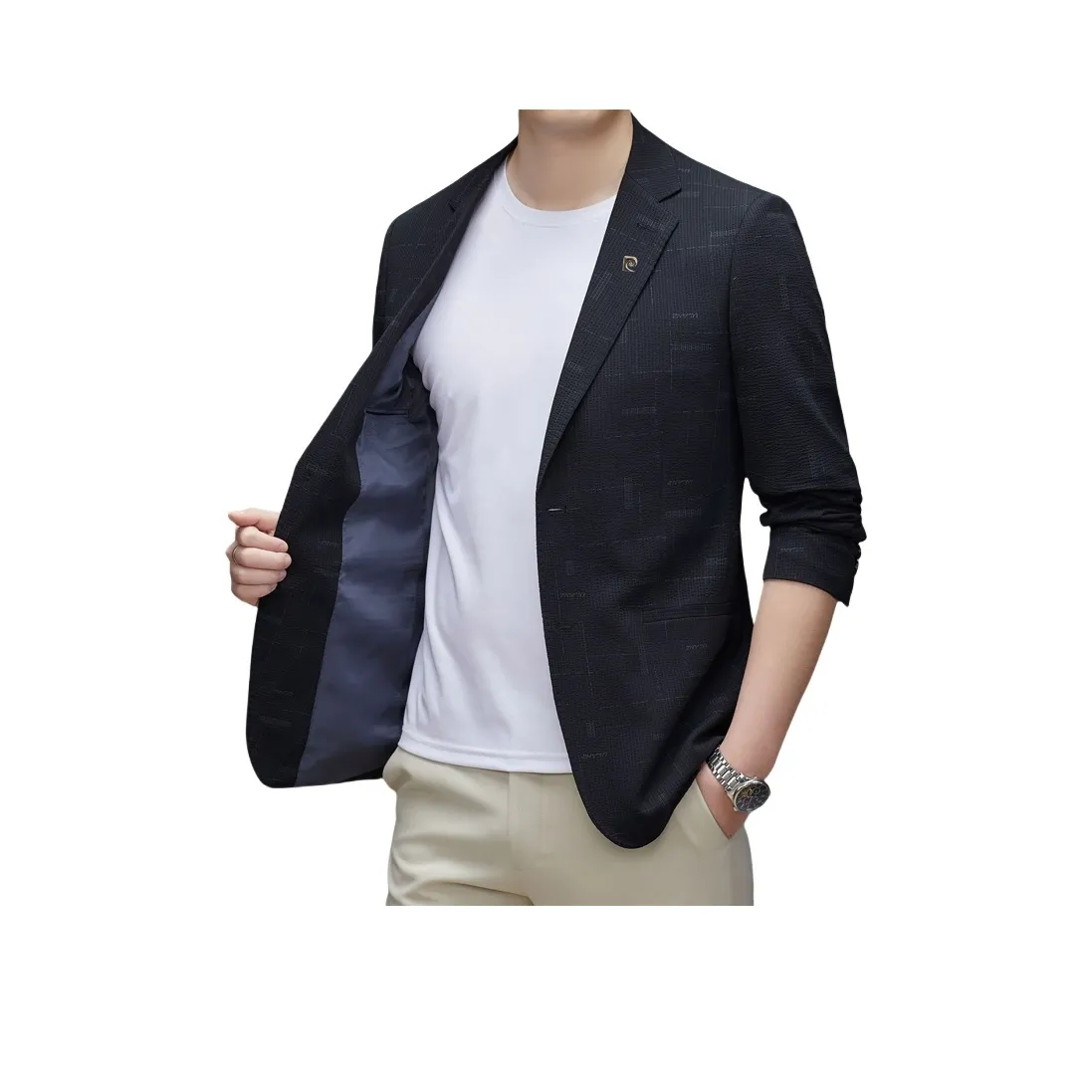 PIERRE CARDIN Бизнес-костюм мужской черный