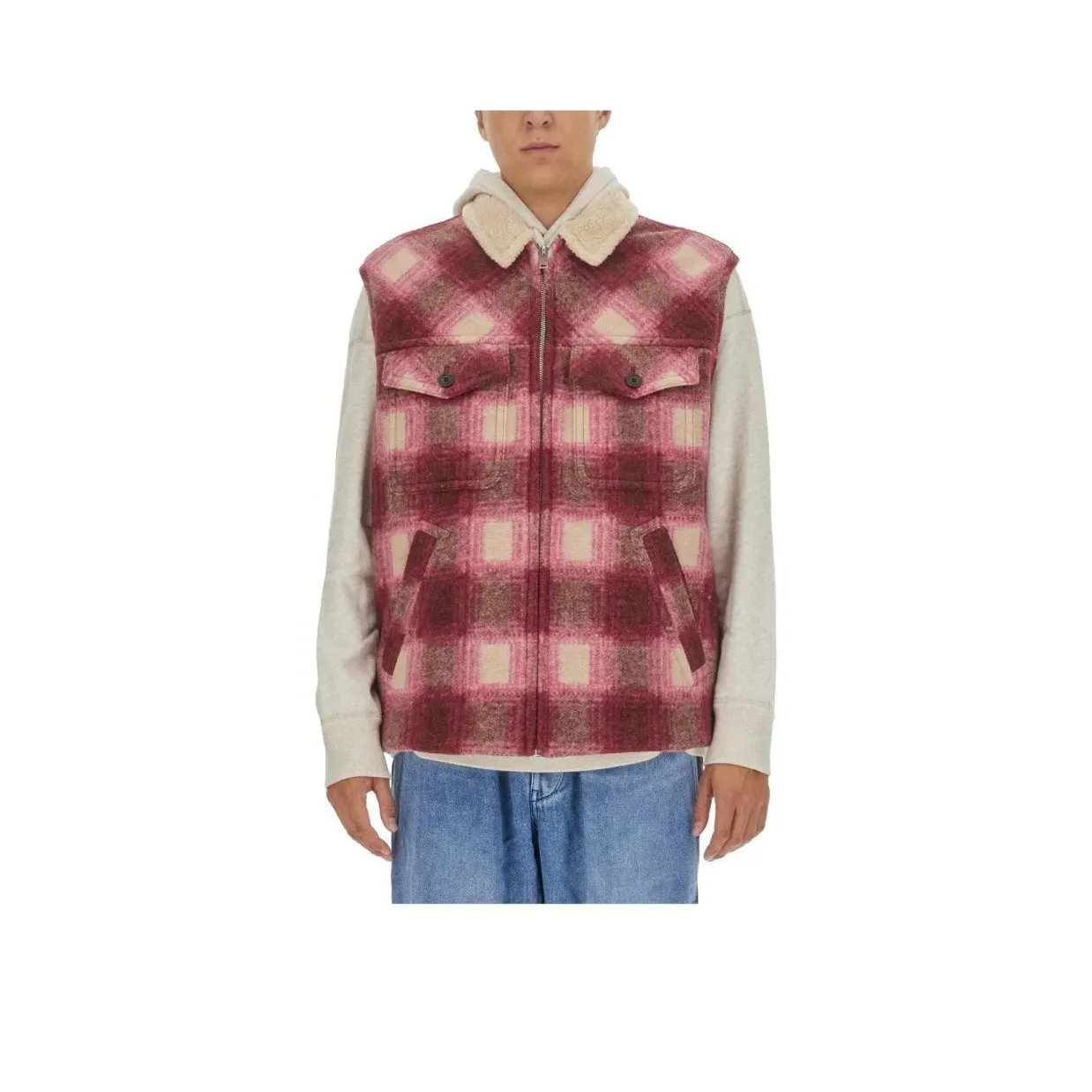 ISABEL MARANT Vests Men Pink