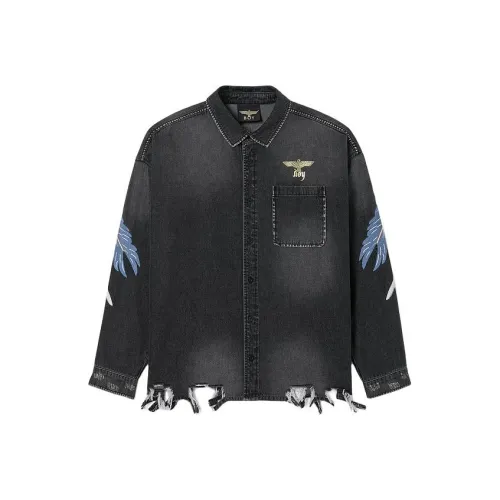 BOY LONDON Черные унисекс джинсовые куртки