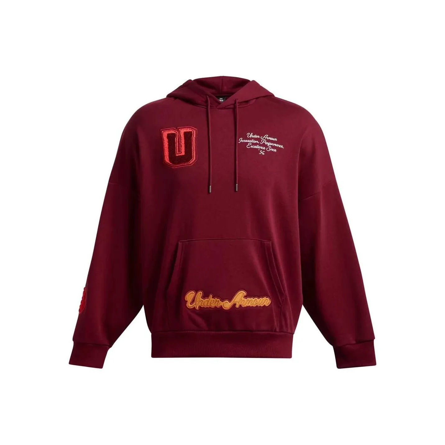 Under Armour Icon UA Толстовка Мужская Пламя Красный