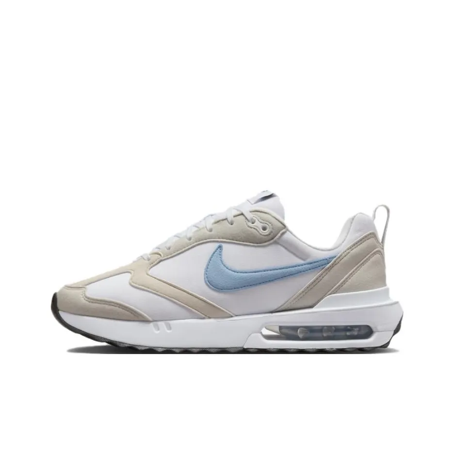 Nike Air Max Dawn Cushioning, Wear Resistant Low Top Casual Shoes Women's White