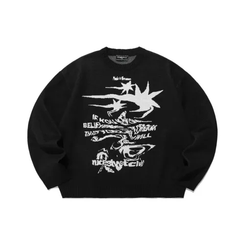 NICE GHOST CLUB Черный Мужской Свитшот