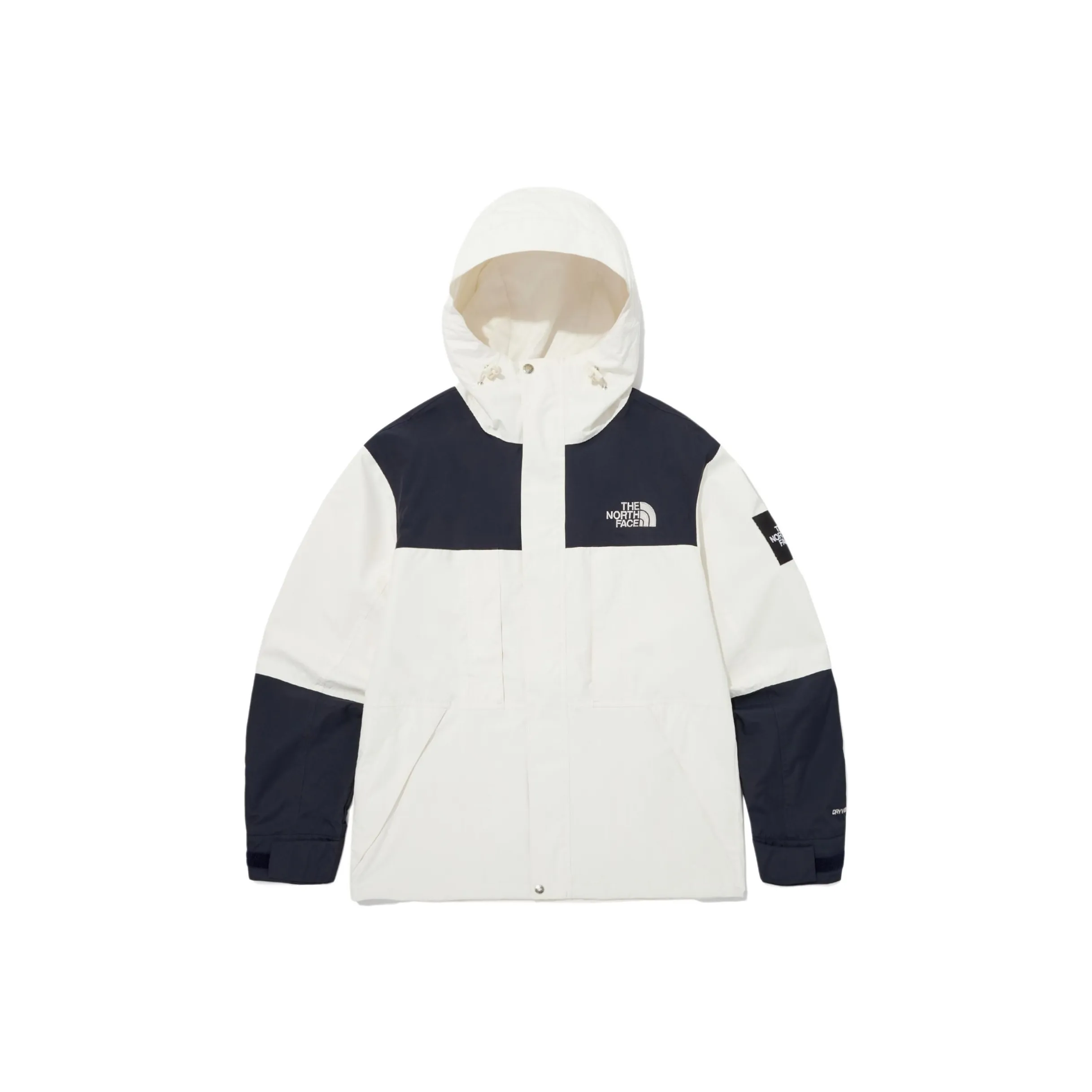 Sandals & Flip Flops Windbreaker Jacket Unisex Cream White/Black