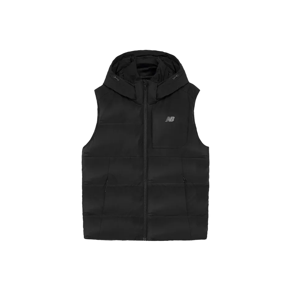 New Balance совместный дизайн Черный мужской пуховый жилет