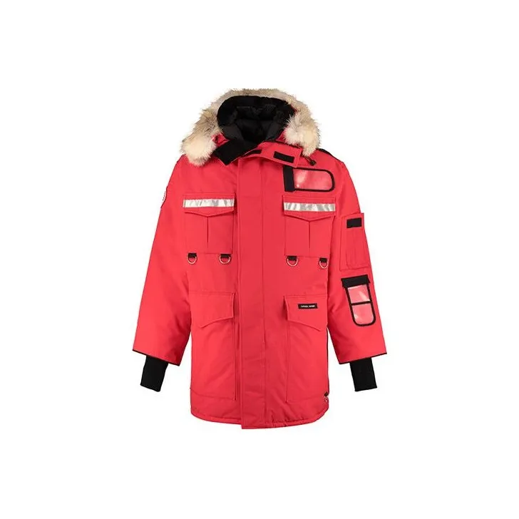 Canada Goose Down Jackets Men Red
