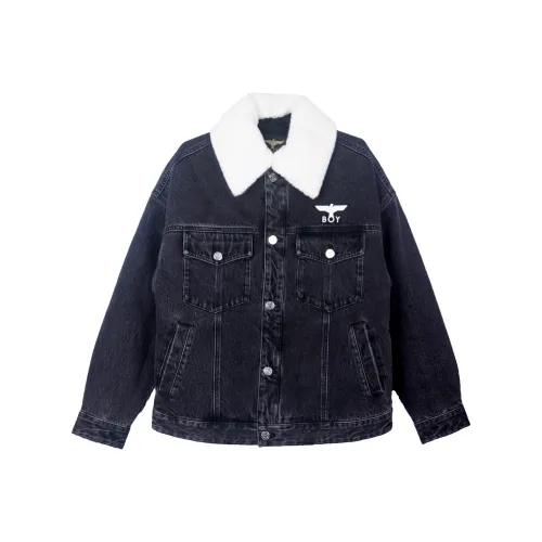 BOY LONDON Черные унисекс джинсовые куртки