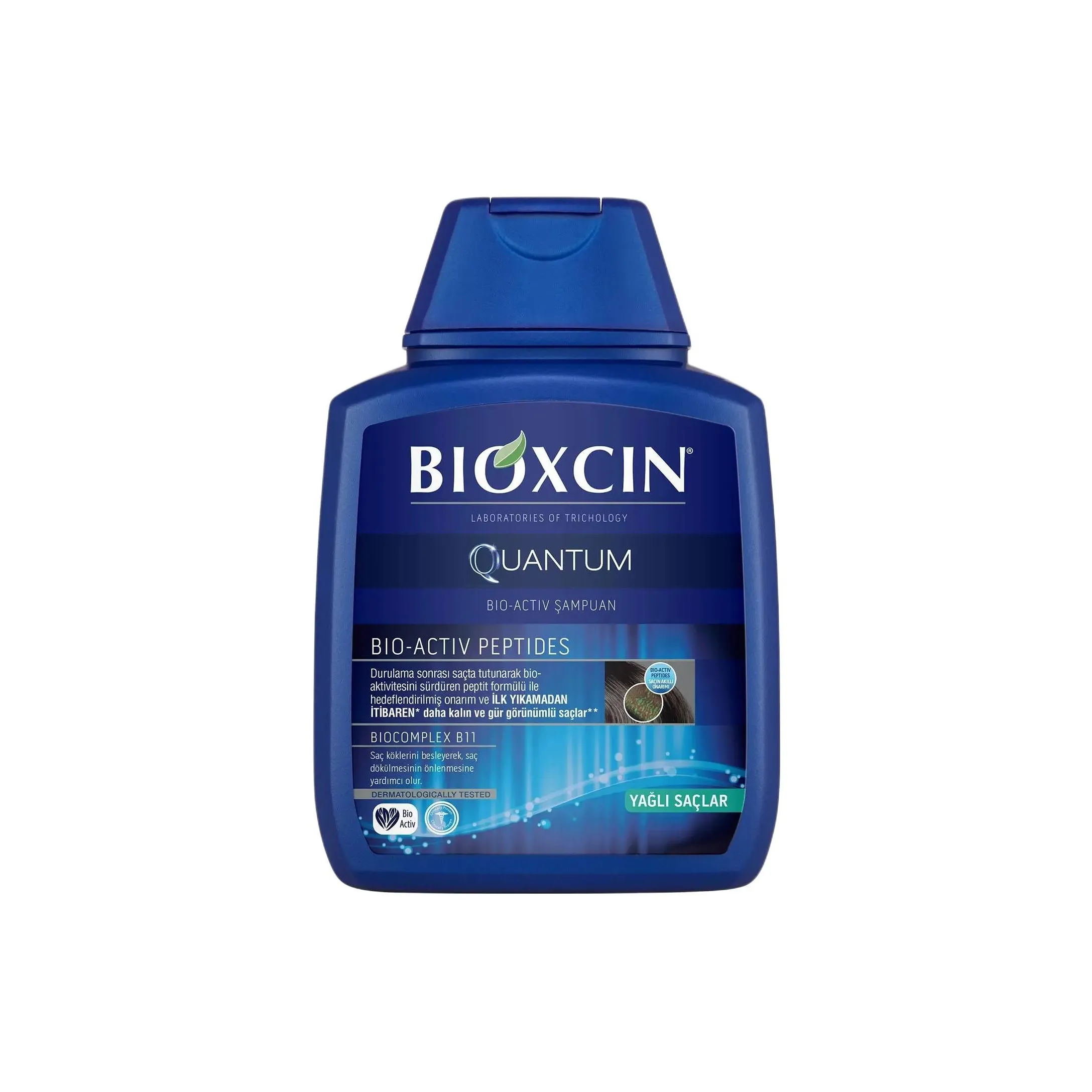 BIOXCIN Полный контроль жирности и придание объема шампунь восстанавливающий и увлажняющий с ароматом мяты 300 мл