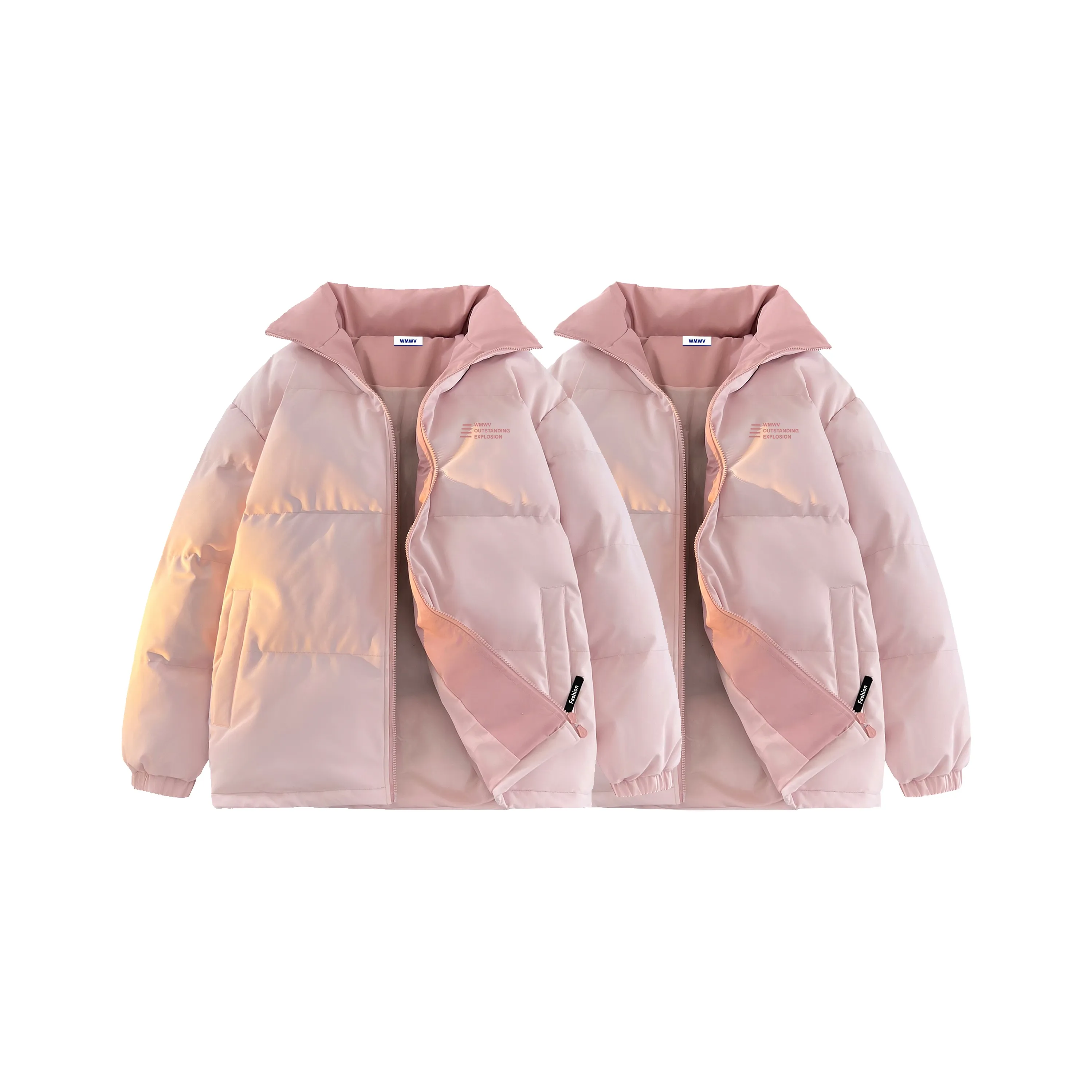 WMWV Хлопковый пуховик унисекс 2 штуки
