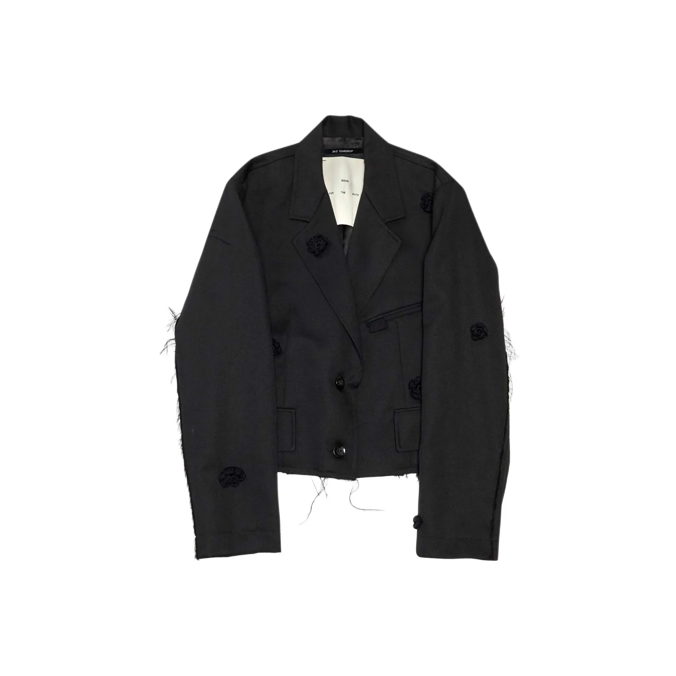 SONG FOR THE MUTE FW24 Business Suit Men's Black