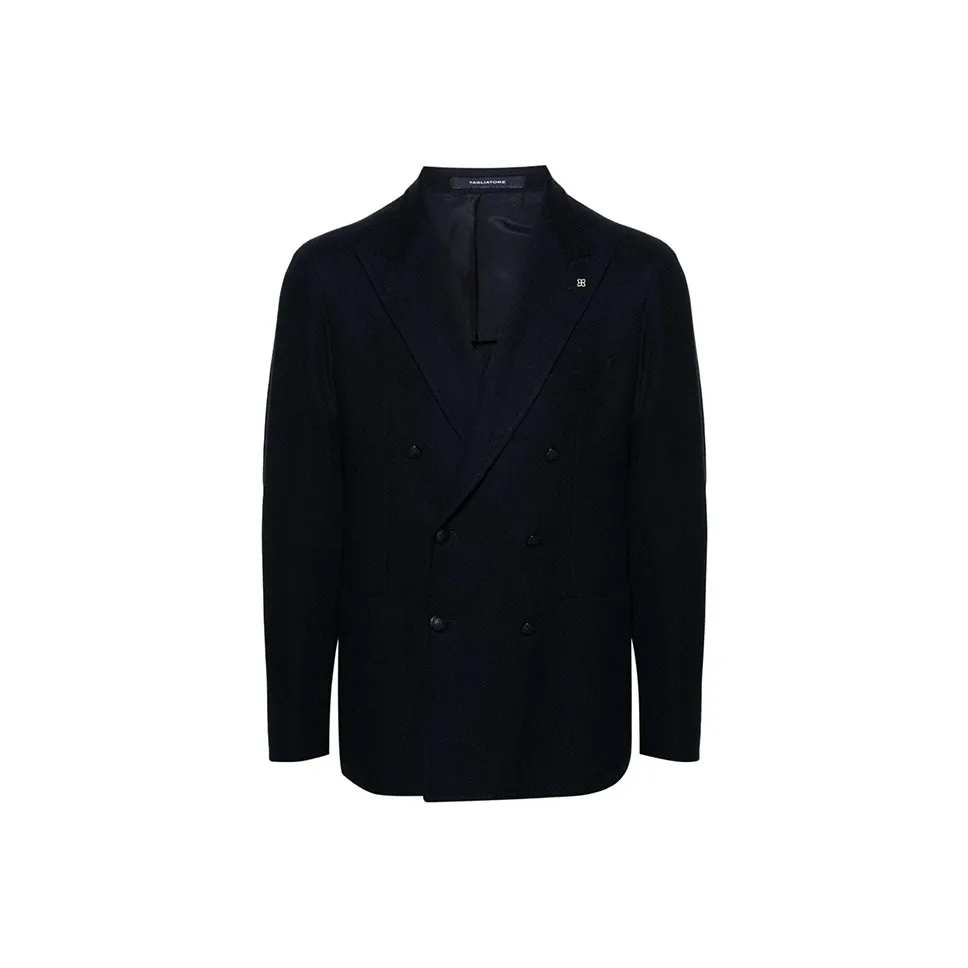 Tagliatore Double breasted Cotton Blazer