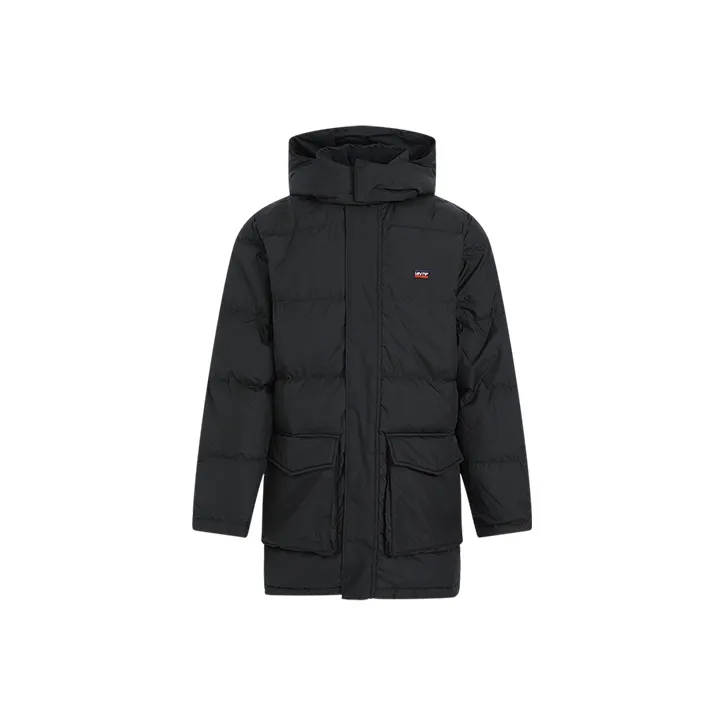 Levis Down Jackets Men's Black