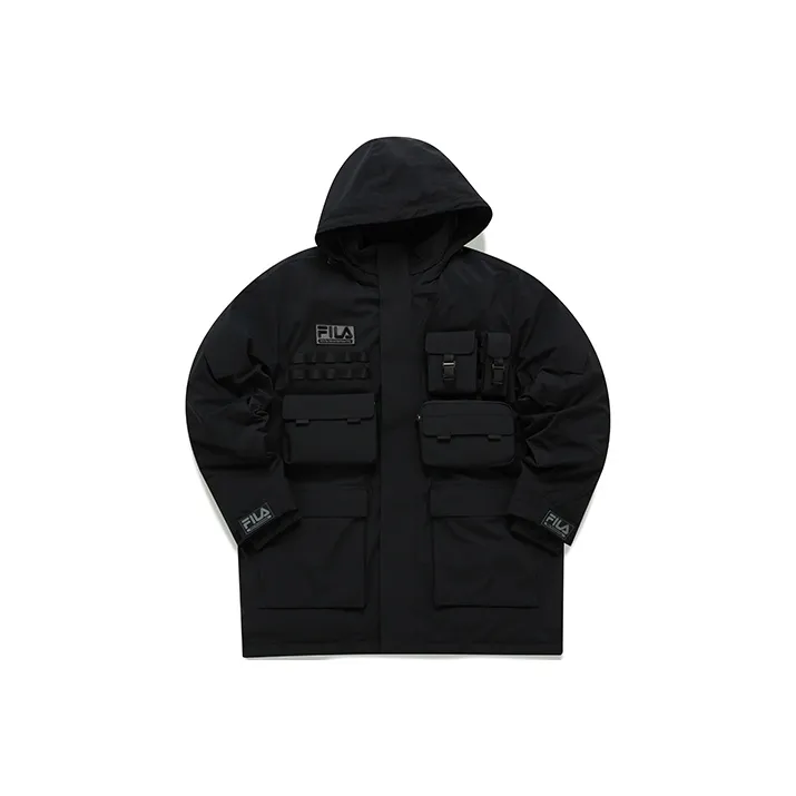 FILA FUSION X White Mountaineering Пуховик Мужской Темно-черный