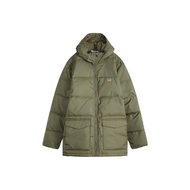 Levis Down Jackets Men's Green