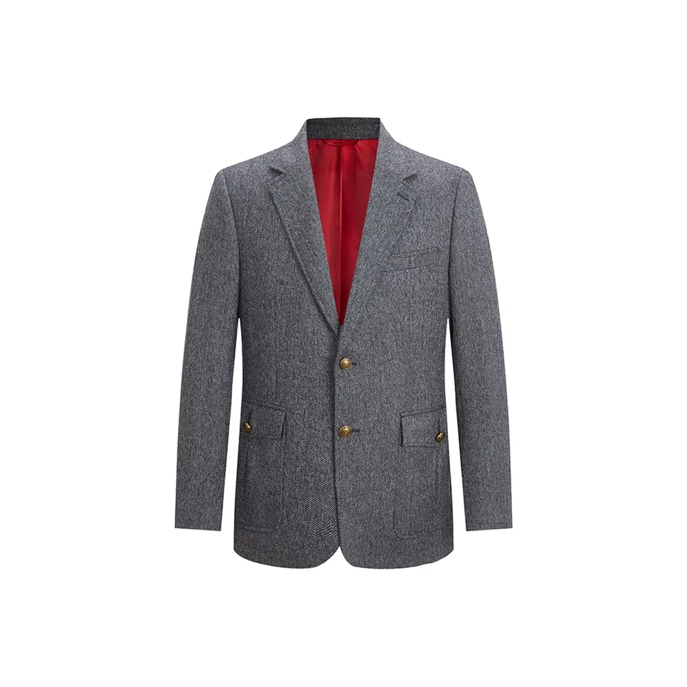 LONDA 1958 Бизнес-костюм Мужской Темный Фотиния Серый