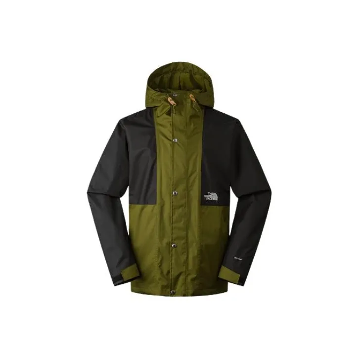 The North Face Поход Водонепроницаемый и Дышащий Ветровка Мужской Зеленый