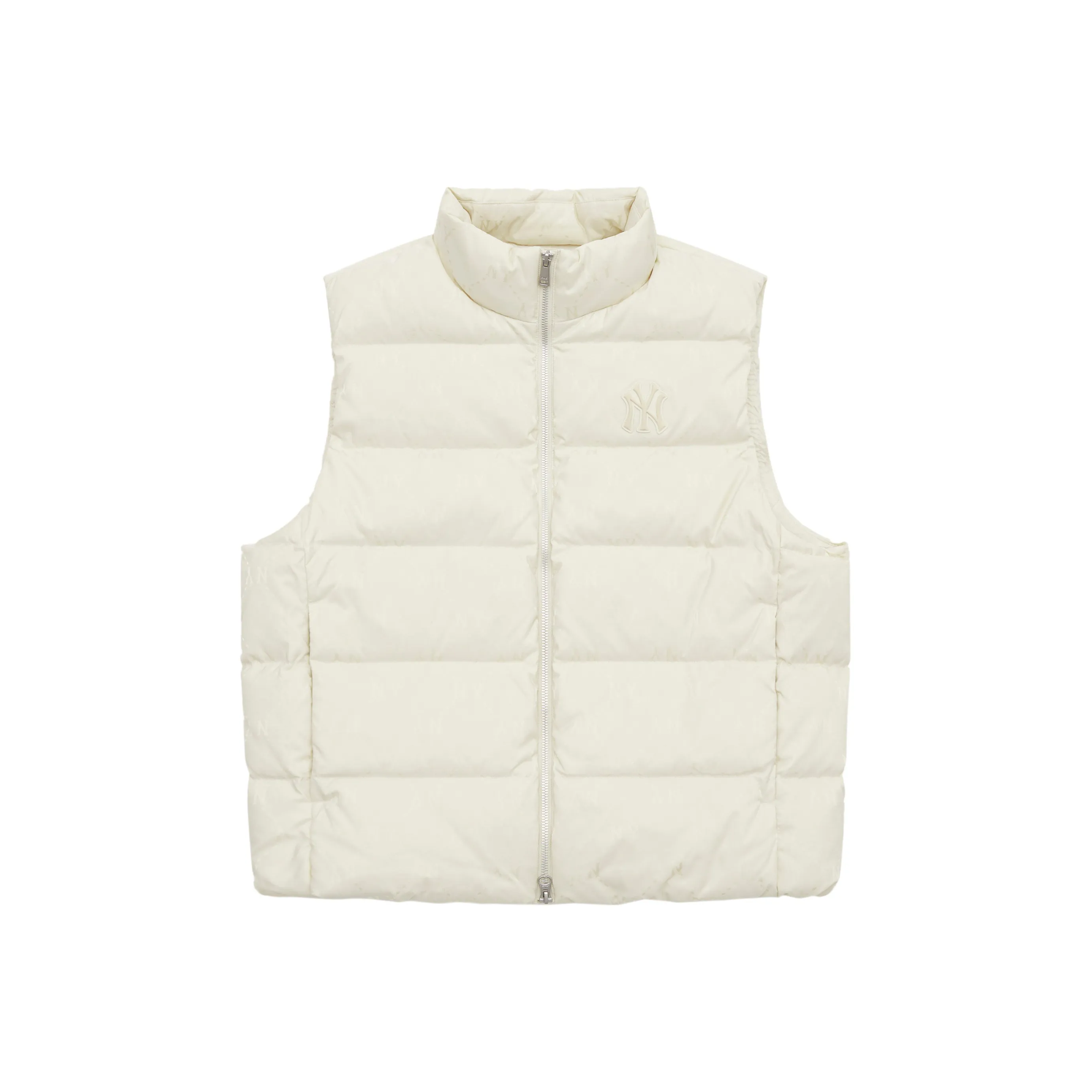 MLB MONOGRAM Коллекция New York Yankees Down Vest Unisex Айвори Белый