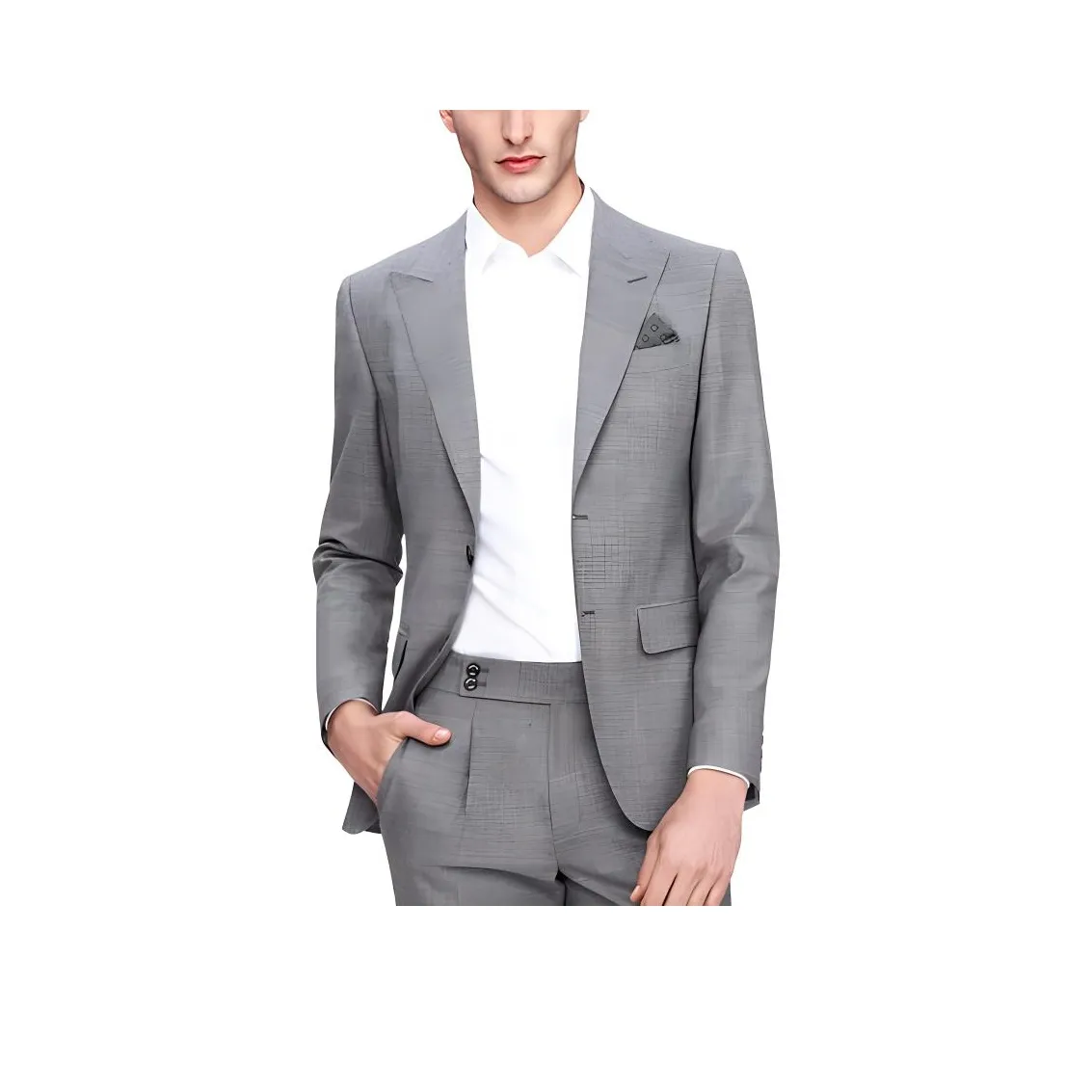 JODOLL Бизнес-костюм мужской светло-серый