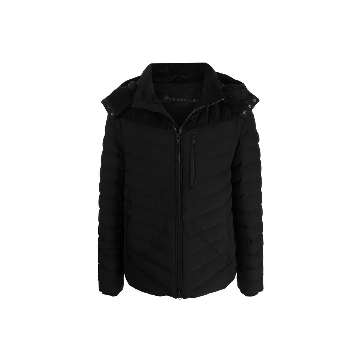Moose Knuckles Down Jackets Men's Black
