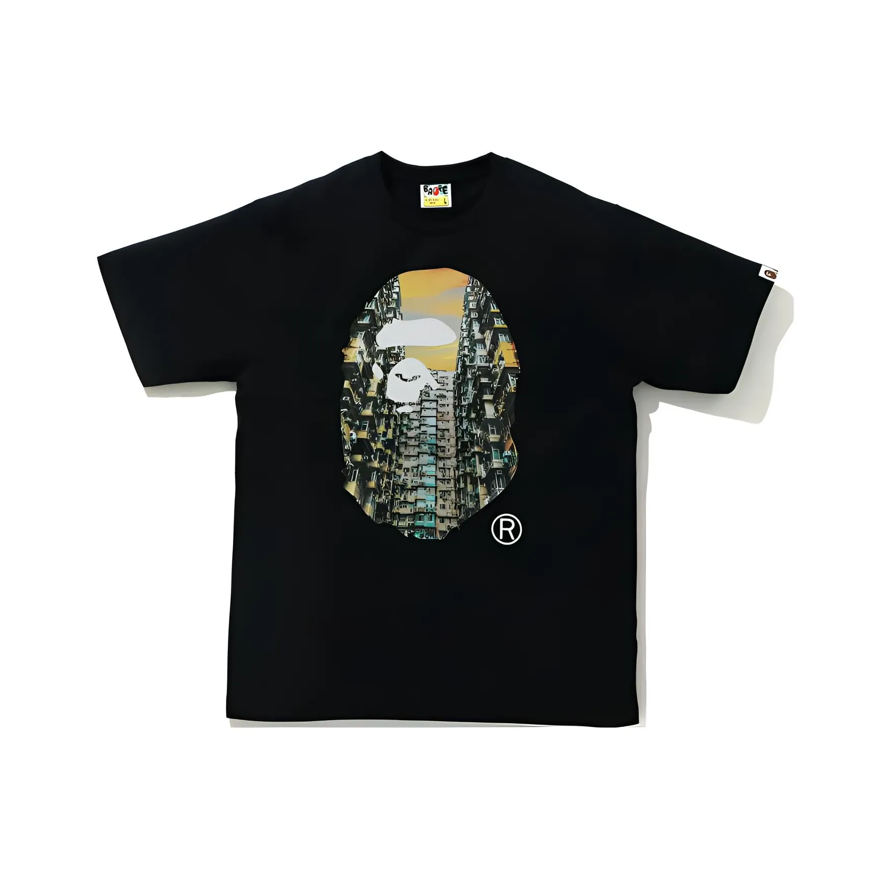 Bape Hong Kong 15th Anniversary Photo Ape Head Tee