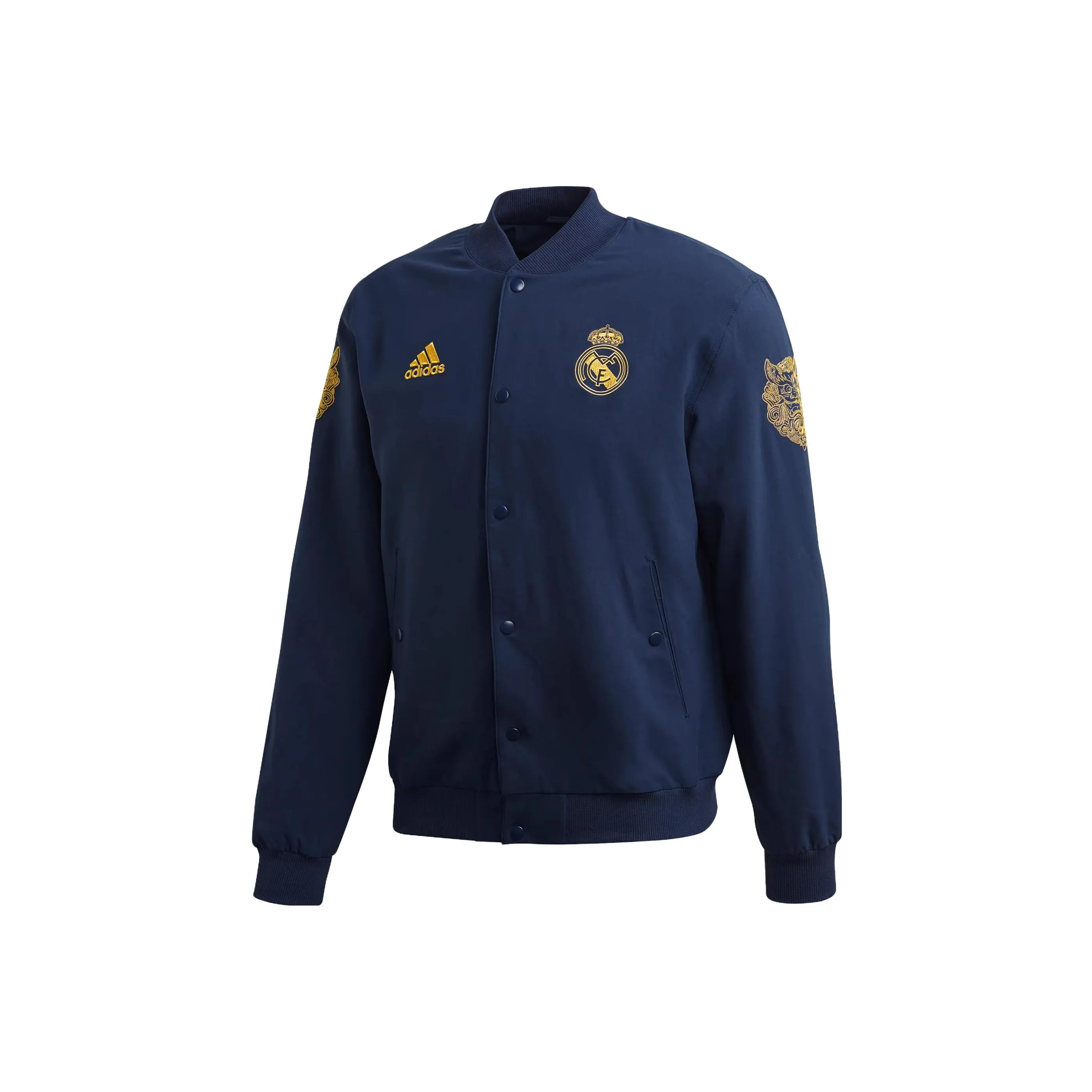 Adidas Темно-синие мужские куртки