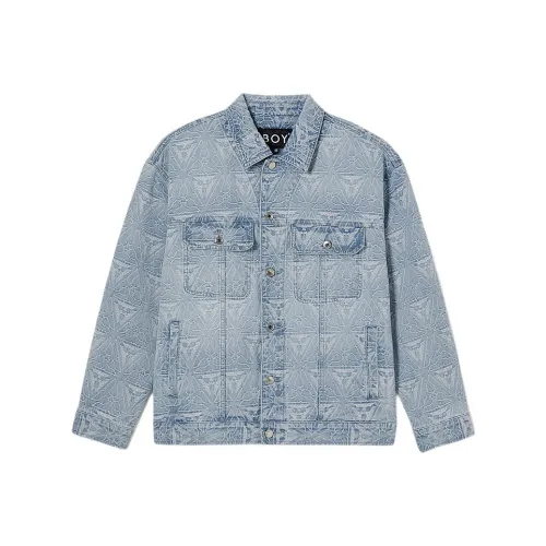 BOY LONDON Синие Унисекс Джинсовые куртки
