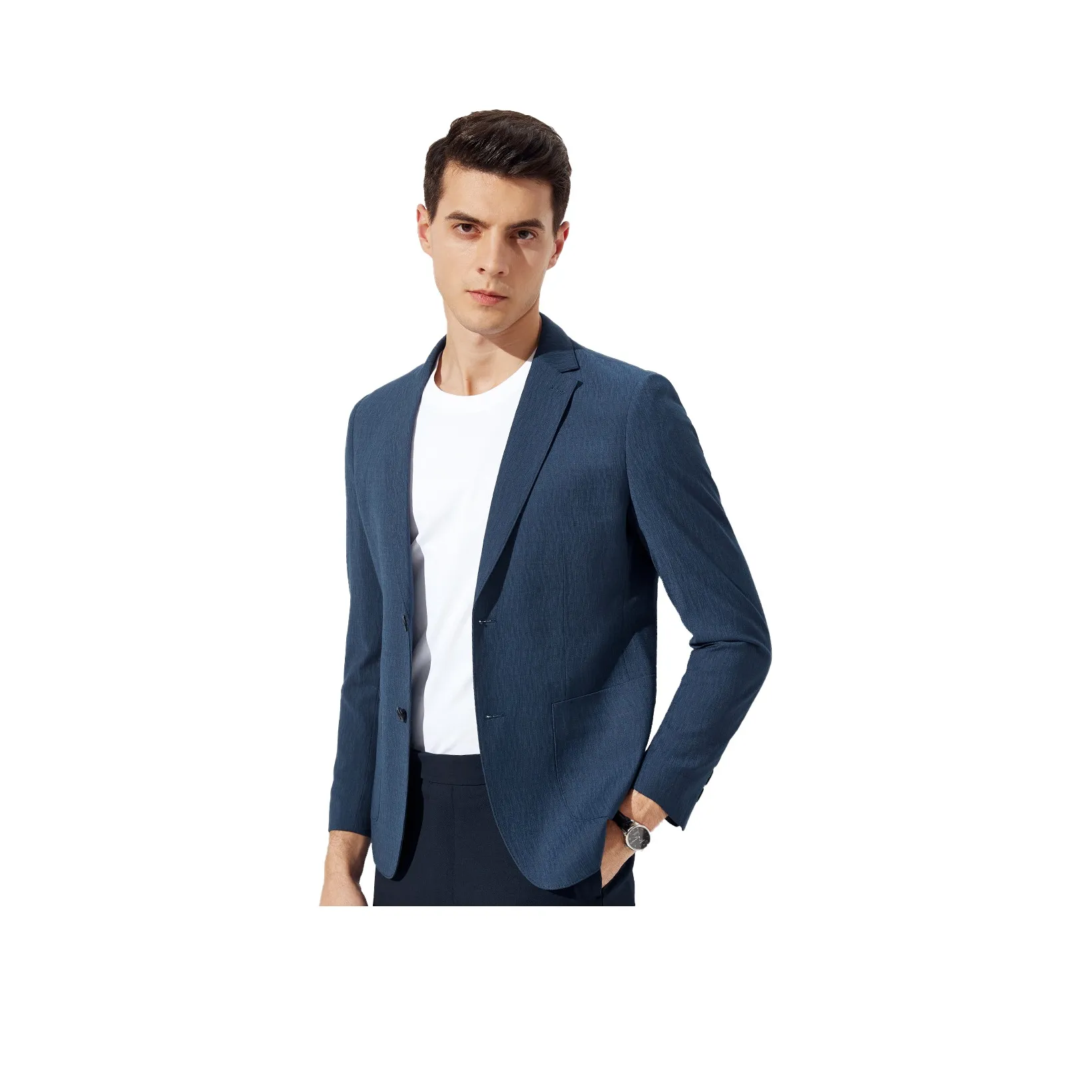 FIRS Синий Мужской Деловой костюм